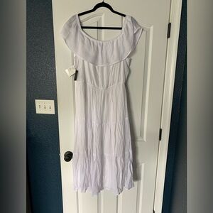 XL OFF THE SHOULDER DRESS